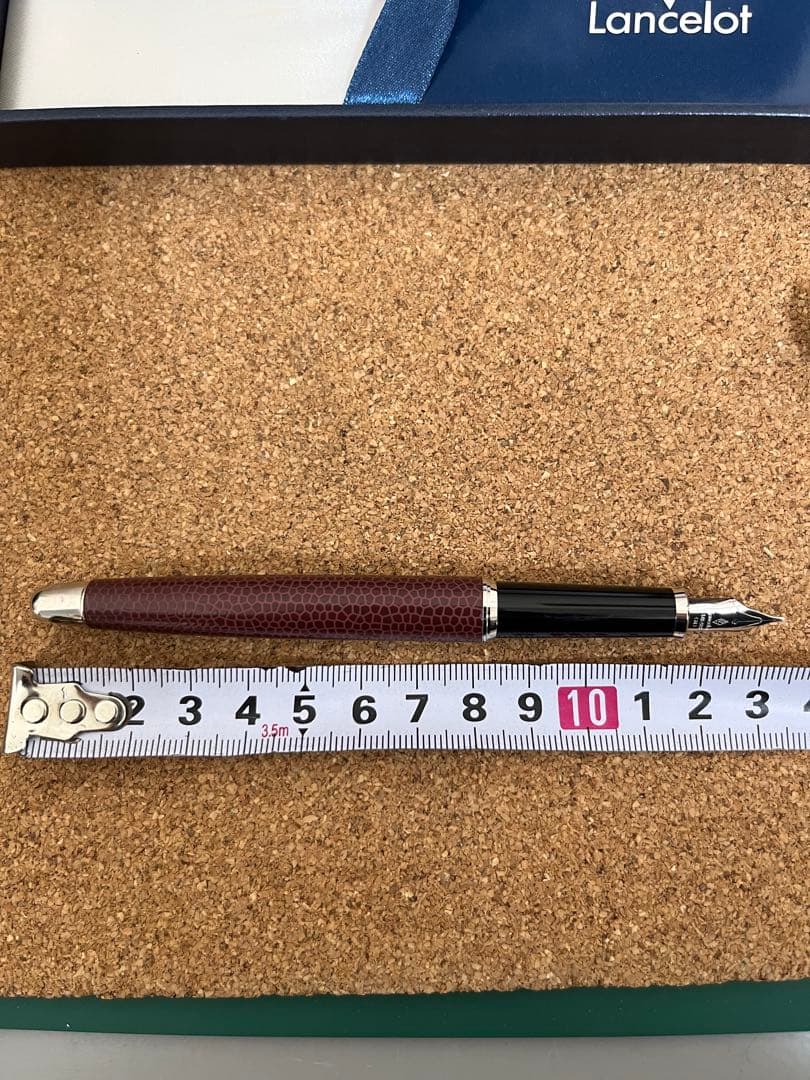 Lancelot 万年筆 ワインレッド