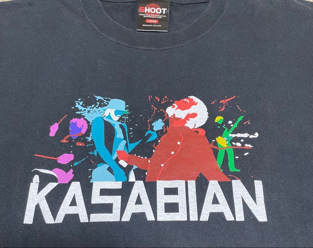 KASABIAN 2007年ツアーTシャツ 黒