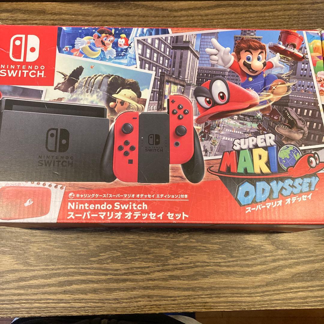 Nintendo switch 本体　マリオオデッセイモデル