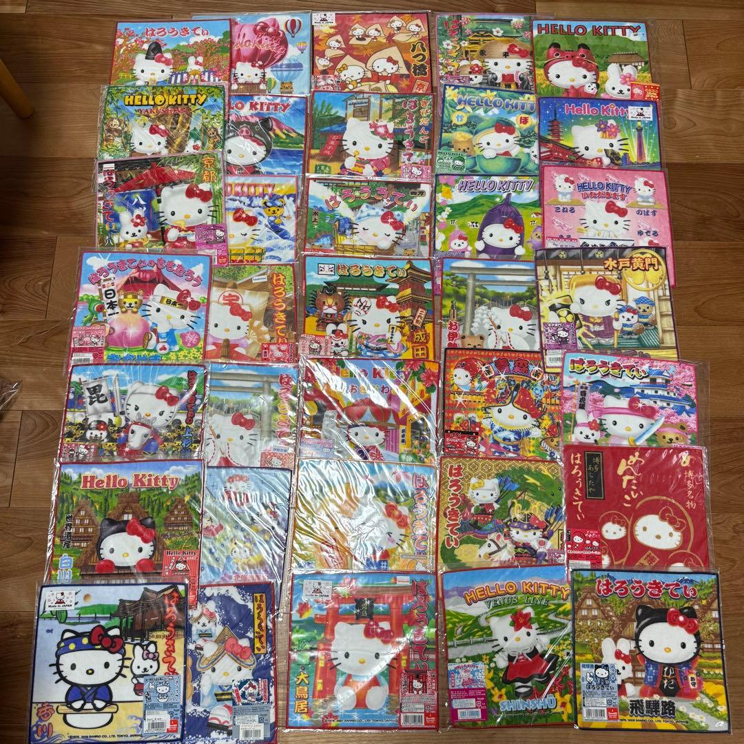 ご当地キティ　ファスナーマスコット　根付　プチタオル　他　500点