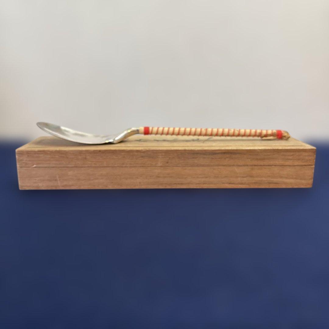 茶道具 木村清五郎「南鐐の灰匙」