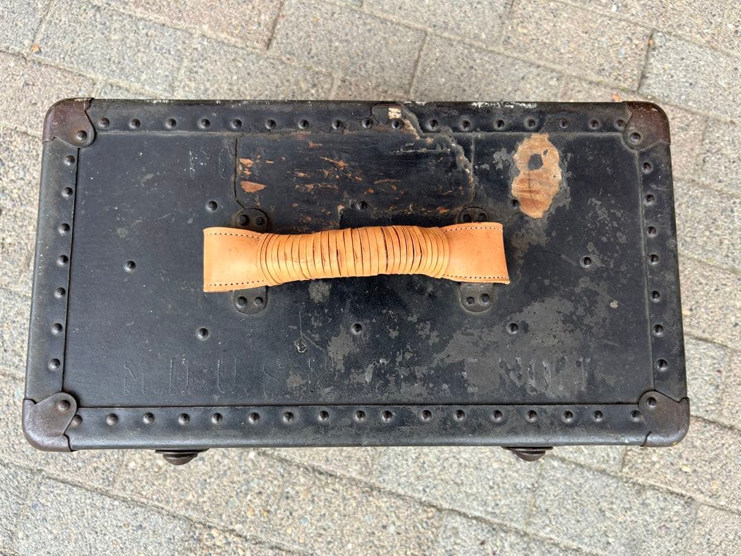 アンティーク 昭和レトロ ヴィンテージ　ビンテージ　トランク　ケース　工具箱