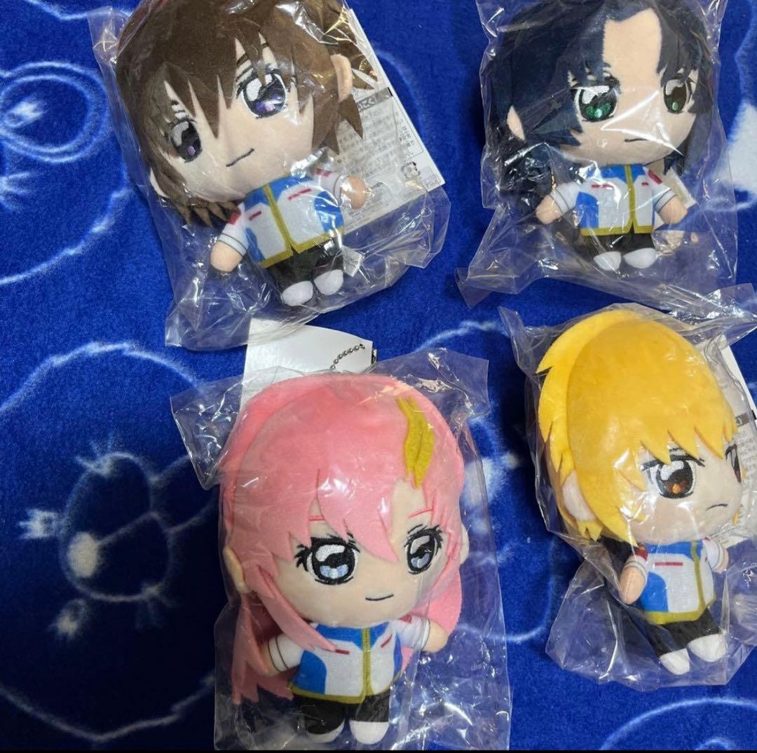 ガンダムSEED ぬいぐるみ　ラクス　キラ　アスラン　カガリ　freedom