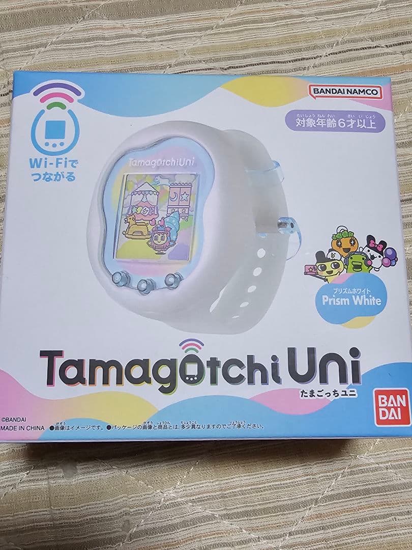 新品未開封！Tama gotchi Uni Prism White