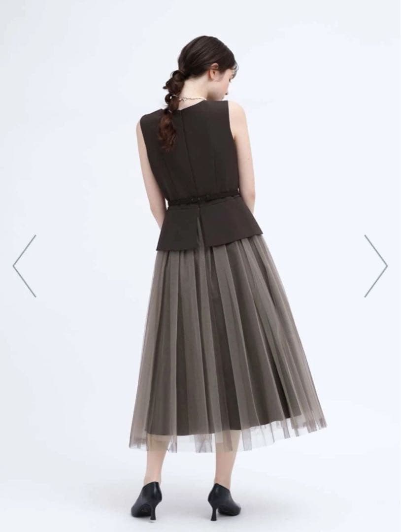 【新品 未使用】Rire Fete チュールドレス 定価59,000円