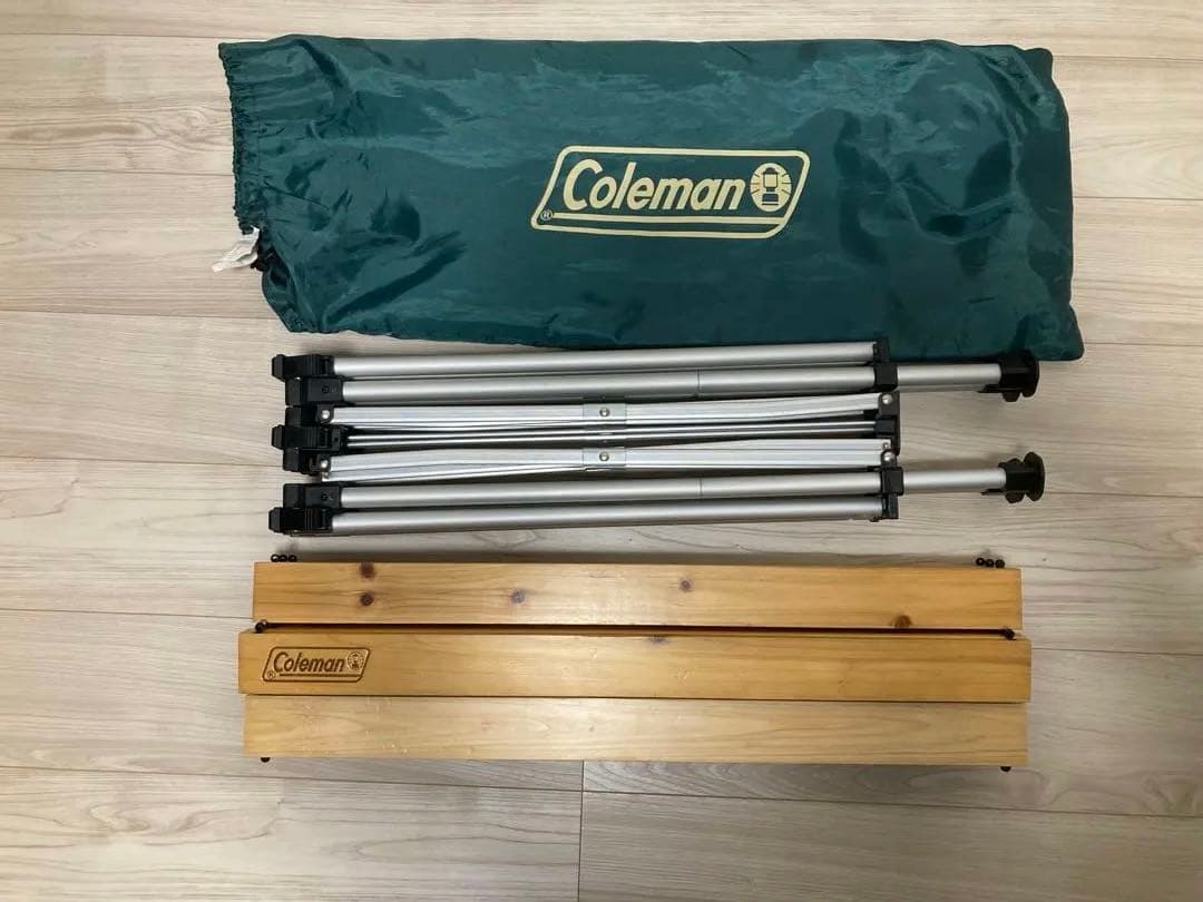 コールマンColeman ナチュラルウッドロールテーブル110