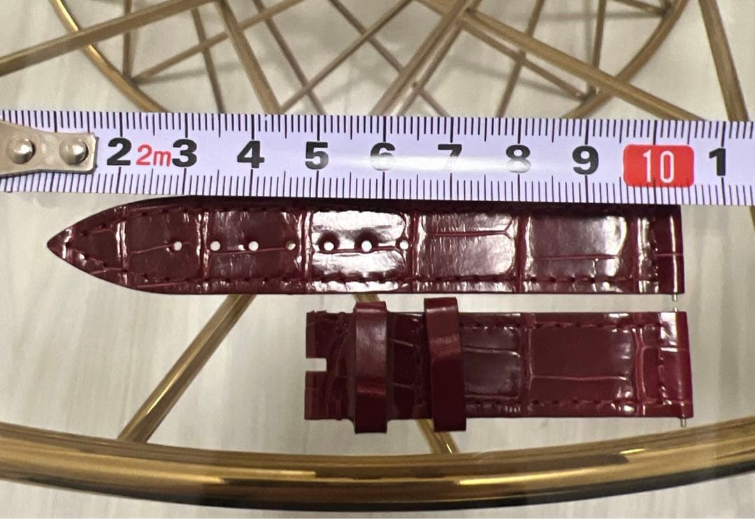 FRANCK MULLER 時計　ベルト　レッド　赤