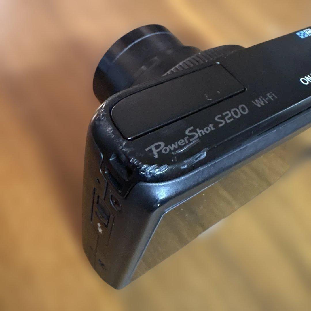 Canon PowerShot S200 Wi-Fi搭載 コンパクトデジカメラ