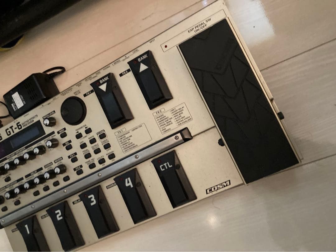 ギター BOSS GT-6 Guitar Effects Processor