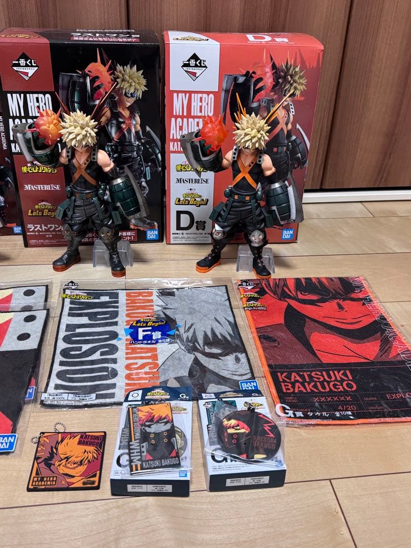【僕のヒーローアカデミア】1番くじ爆豪勝己セット
