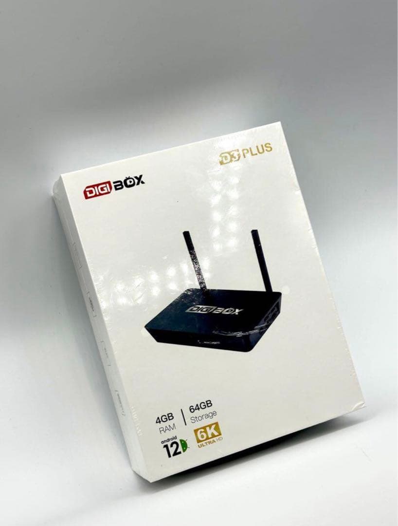 【新品】Digibox D3 Plusアメリカのスポーツや世界中の映画を楽しめる