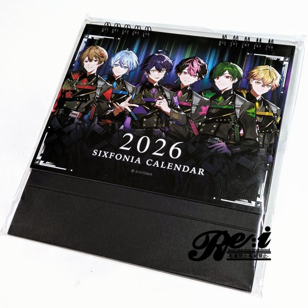 シクフォニ　2026年　卓上カレンダー
