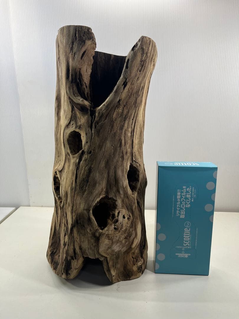 V95 アク抜き済み流木 爬虫類シェルター 登り木 インテリア 生け花