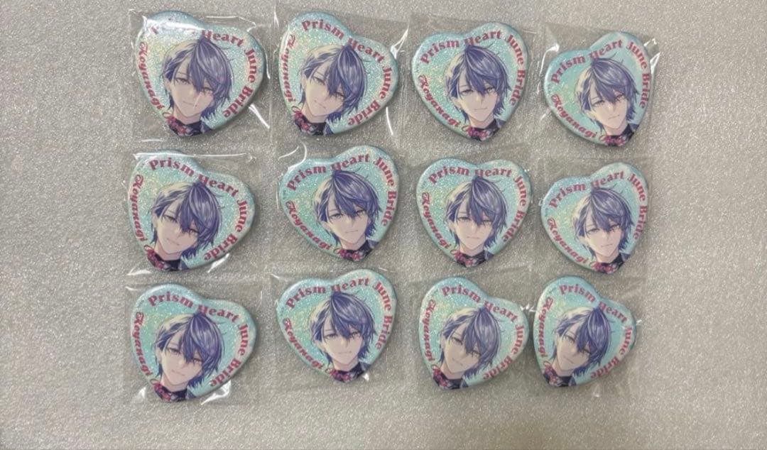 にじさんじ小柳ロウジューンブライド ジュンブラ缶バッジ 12点