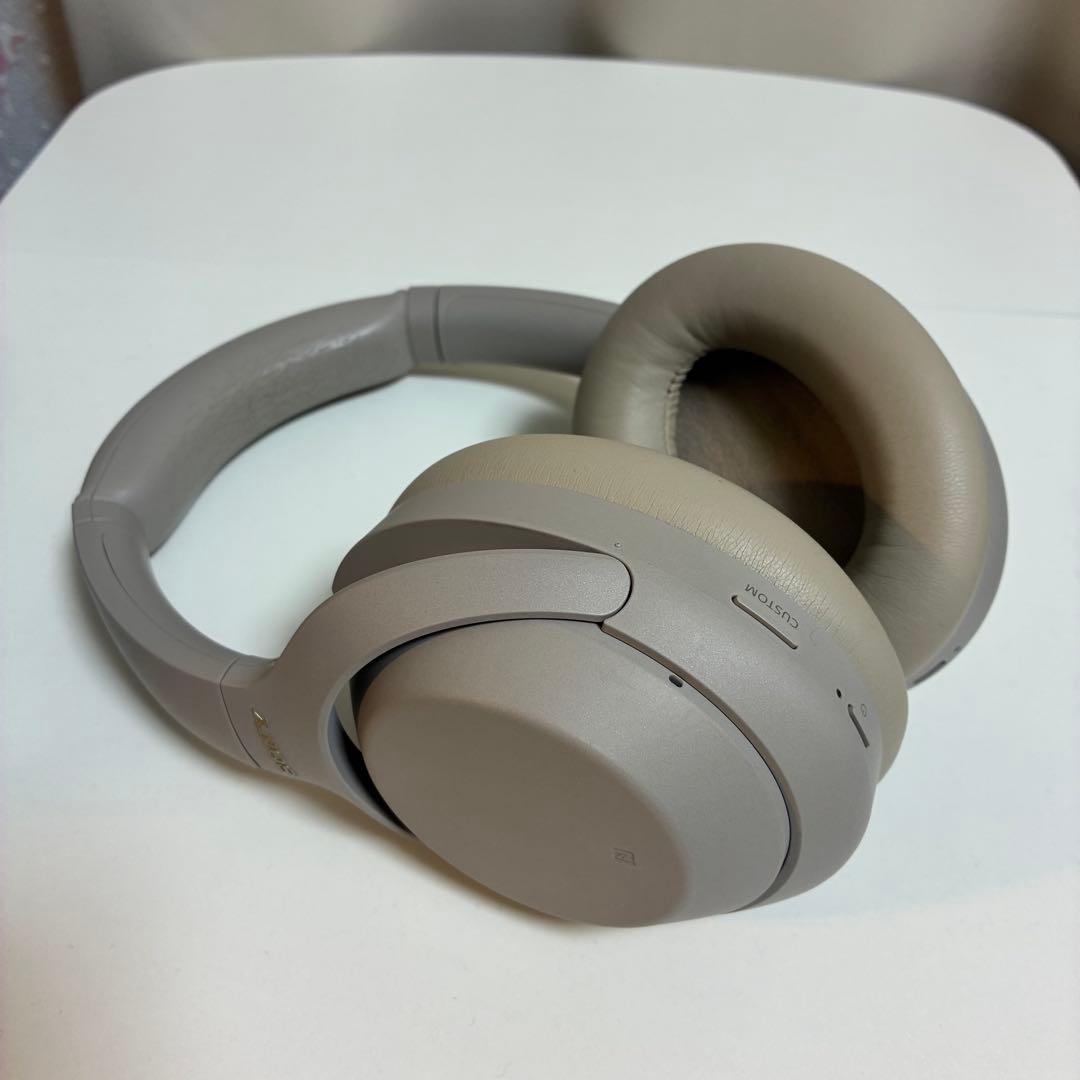 SONY WH-1000XM4 ワイヤレスヘッドホン ベージュ