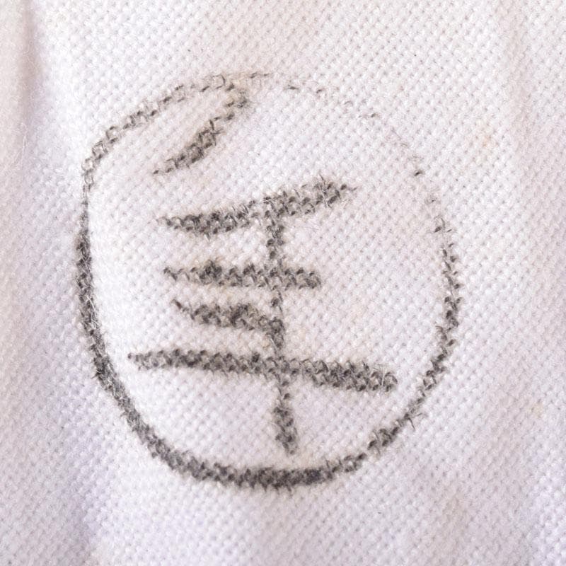 茶道具　大樋焼　大樋年朗作　白釉香合　今日庵鵬雲斎好　極め箱　V　7299