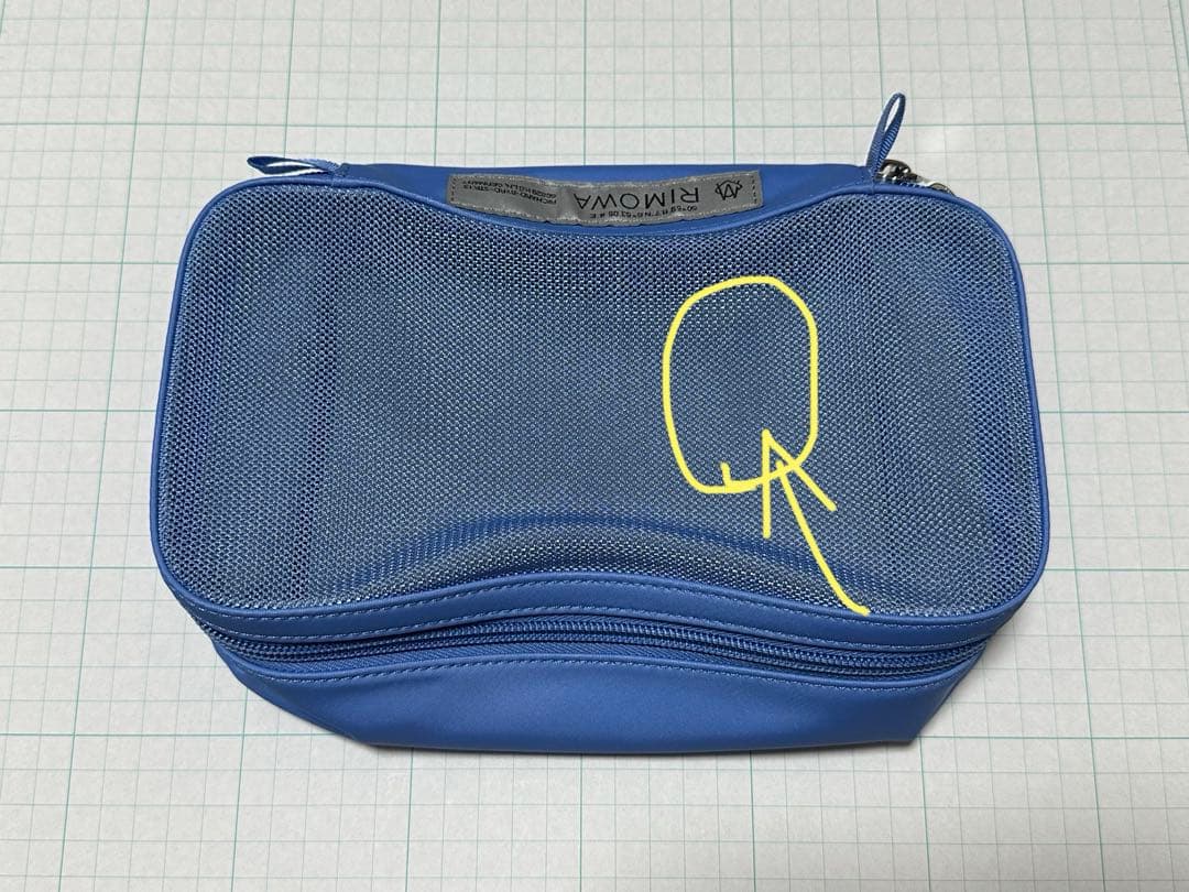 RIMOWA トラベルアクセサリー パッキングキューブ S シーブルー