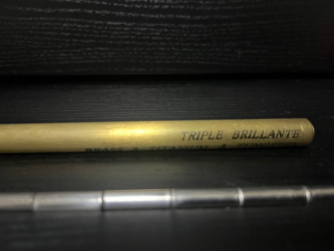 か*ぎ様 チェロのエンドピン　見附トリプルブリランテ10mm 50cm