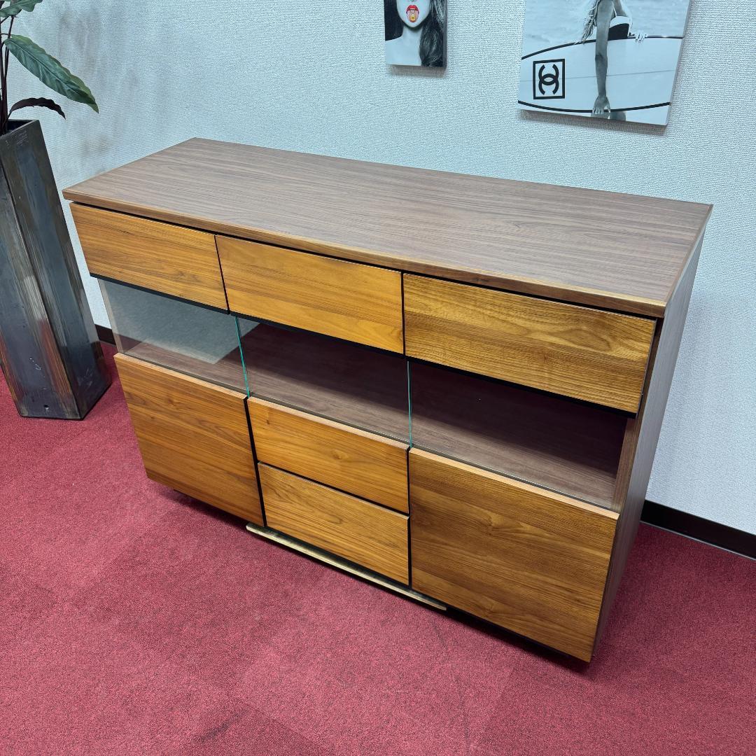 東京23区送料無料　超美品ニトリ サイドボード　幅120㎝　洗浄/除菌済み