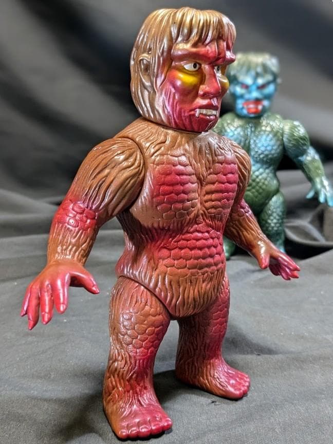 サンダ＆ガイラ（マルサン電撃）ソフビフィギュア２体セット