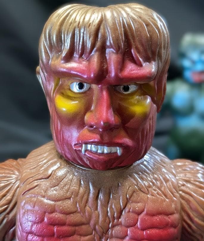 サンダ＆ガイラ（マルサン電撃）ソフビフィギュア２体セット