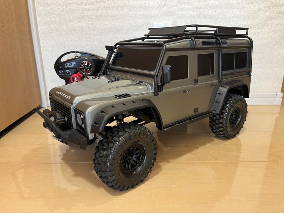 トラクサス TRX4 ランドローバー ディフェンダーD110 RTR シルバー