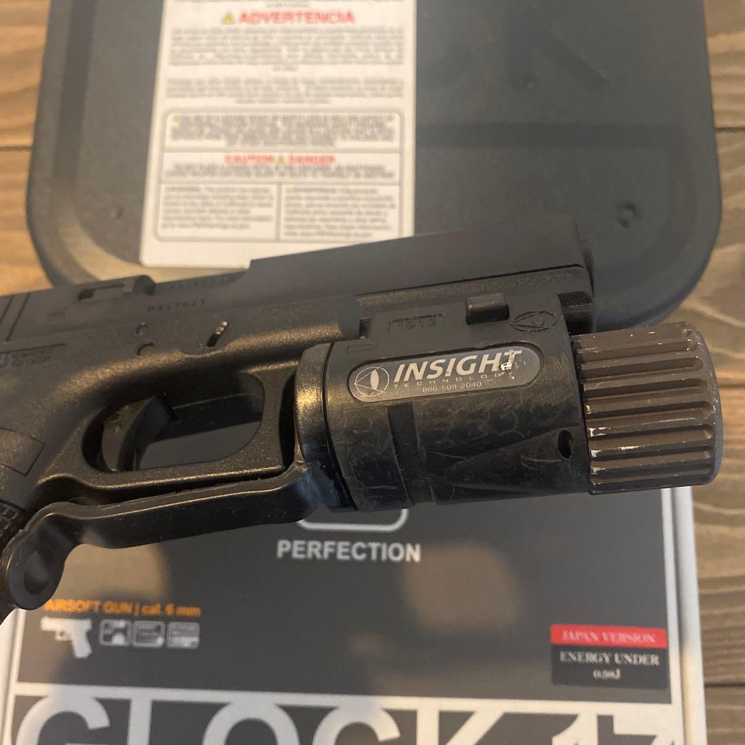 GHK GLOCK17 サイト、M3Xライト実物