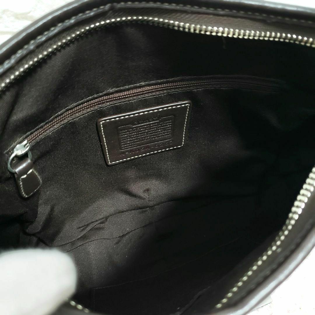 COACH ホーボーシグネチャー 編み込みワンショルダーハンドバッグ 美品