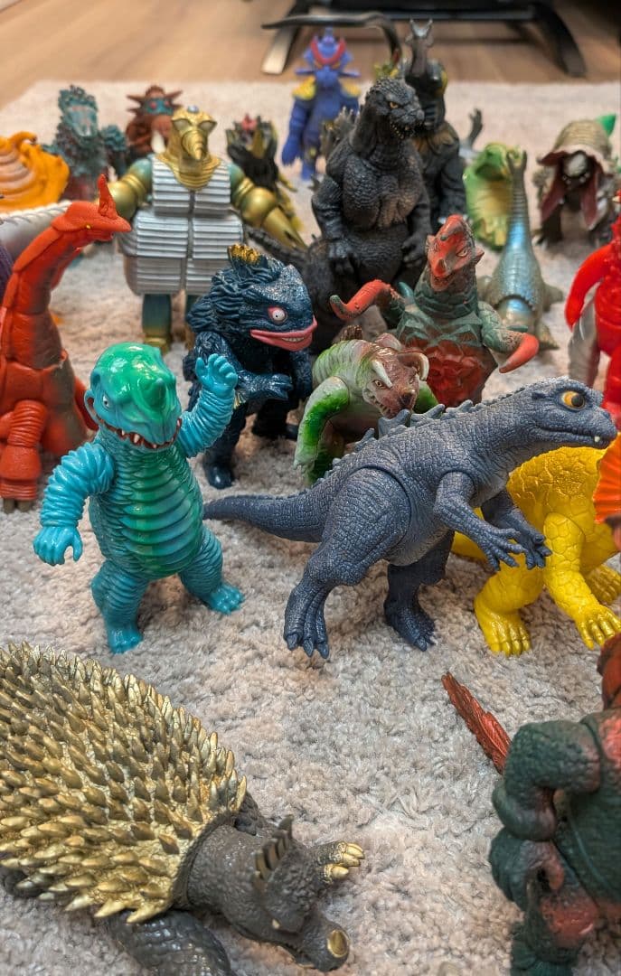 【まとめ売り】ゴジラ ウルトラマン 怪獣 フィギュア 当時物