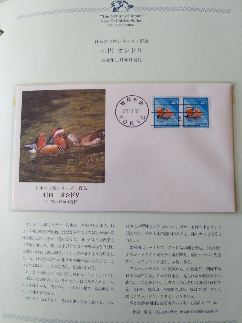 初日カバー マキシマムカード 日本の自然シリーズ切手コレクション① 36通 新品