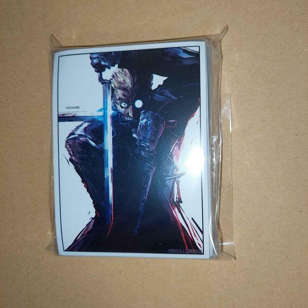 ヘルシング　HELLSING　アンデルセン神父　カード　デッキ　スリーブ