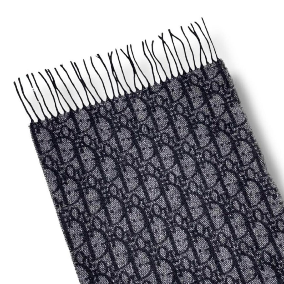 美品 Dior ディオール トロッター マフラー カシミヤ ビンテージ メンズ
