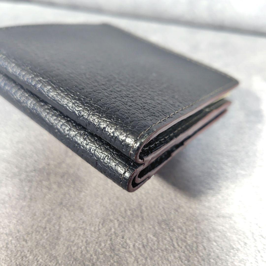 未使用級 ヴィヴィアン がま口 二つ折り財布 コンパクトウォレット オーブ 黒色