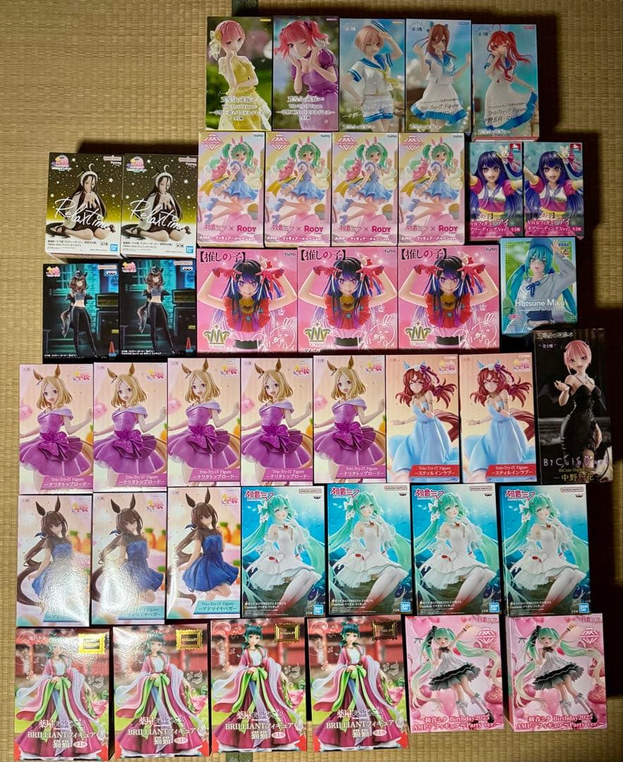 40点 フィギアセット まとめ売り 薬屋のひとりごと 初音ミク 推しの子 ウマ娘
