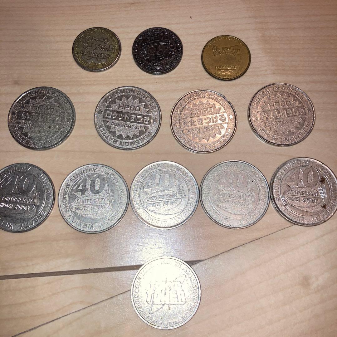 キャラクター少年サンデー40th、ルフィ、ひょっこりひょうたん島、ポケモン