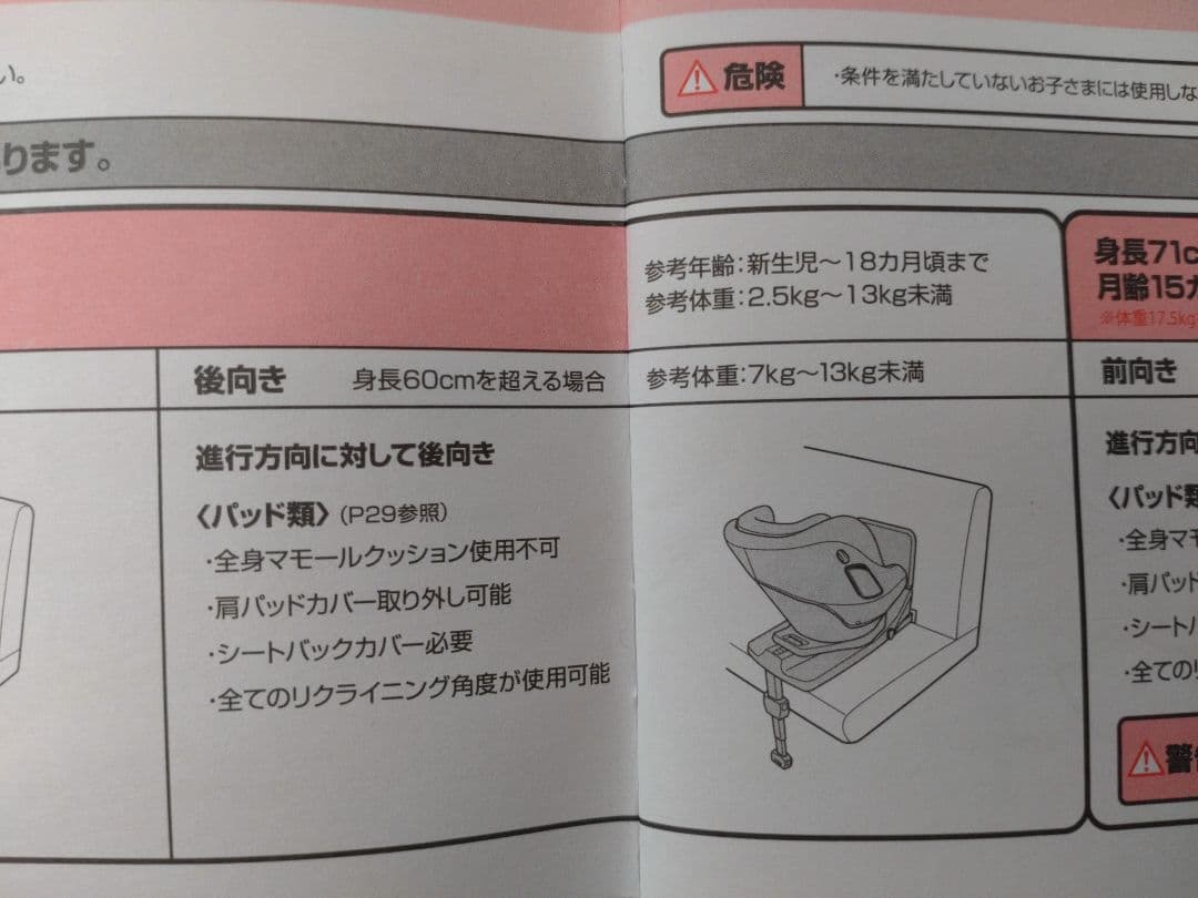 【美品】Aprica クルリラプラス 360°セーフティ取説・ガイドキャップ付き