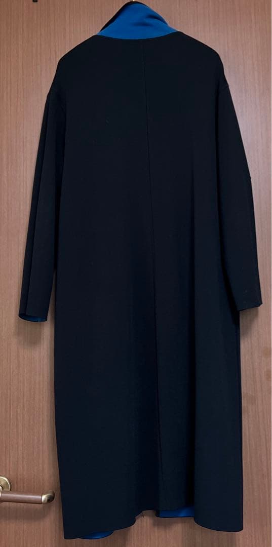 体型カバー効果❣️値下げしましたポールスミス ニットバイカラー リバーシブルコート