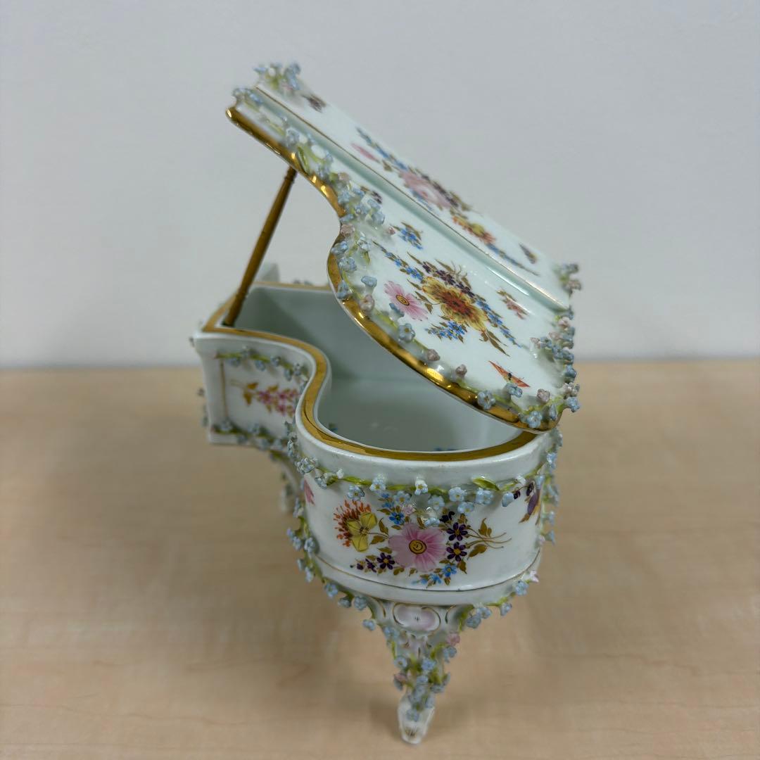 ミニチュアグランドピアノ型収納ボックス