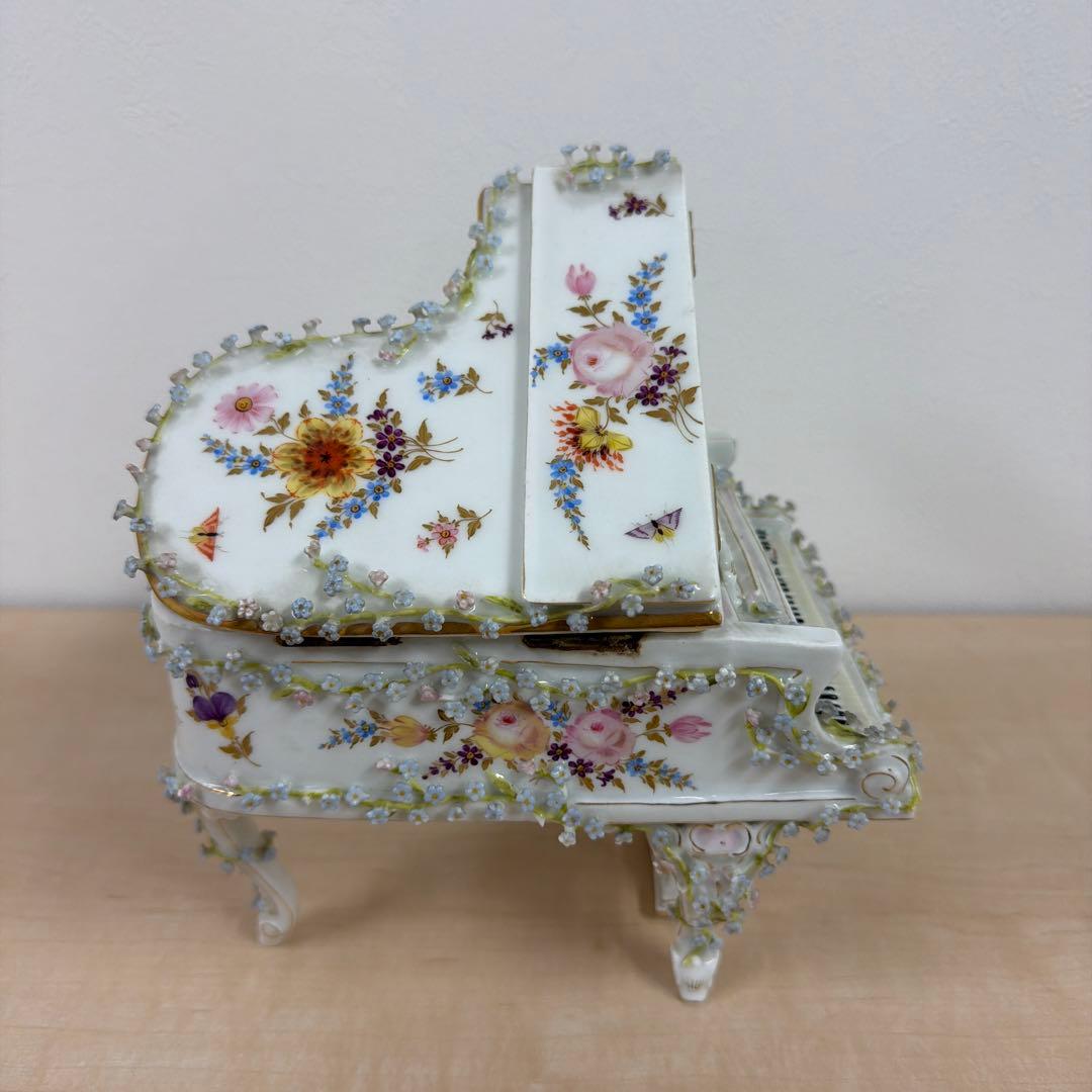 ミニチュアグランドピアノ型収納ボックス