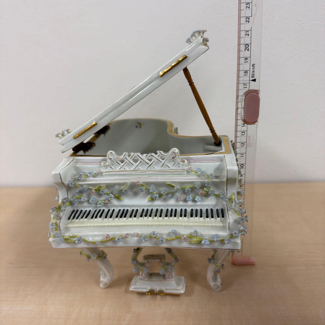 ミニチュアグランドピアノ型収納ボックス