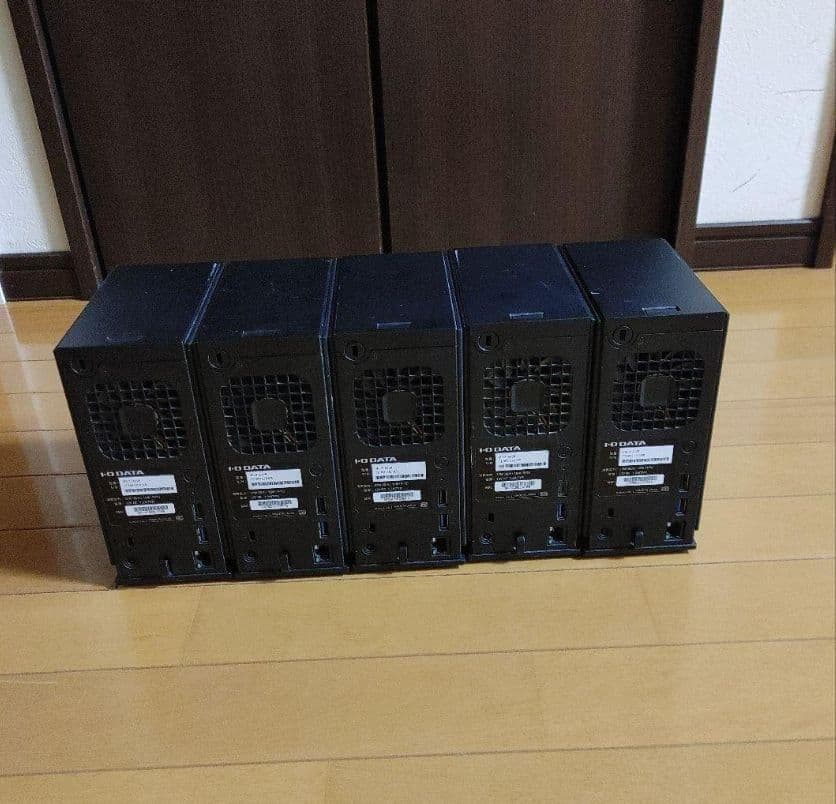 5台セット【デュアルコアCPU】HDL2-AA2W ビジネスNAS（本体のみ）