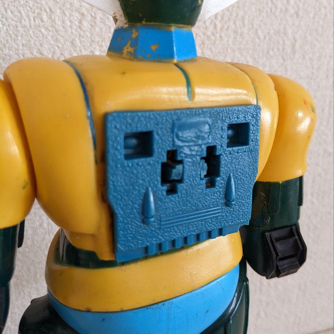 ゅ*ず様 【ジャンク】旧タカラ 鋼鉄ジーグ ひみつ武器付 当時物 ソフビ ダイナ