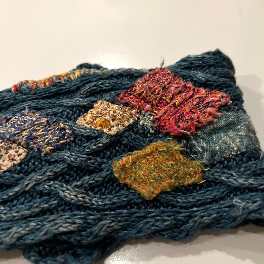 お値引き中‼️kapital ターバン インディゴ ニット kountry