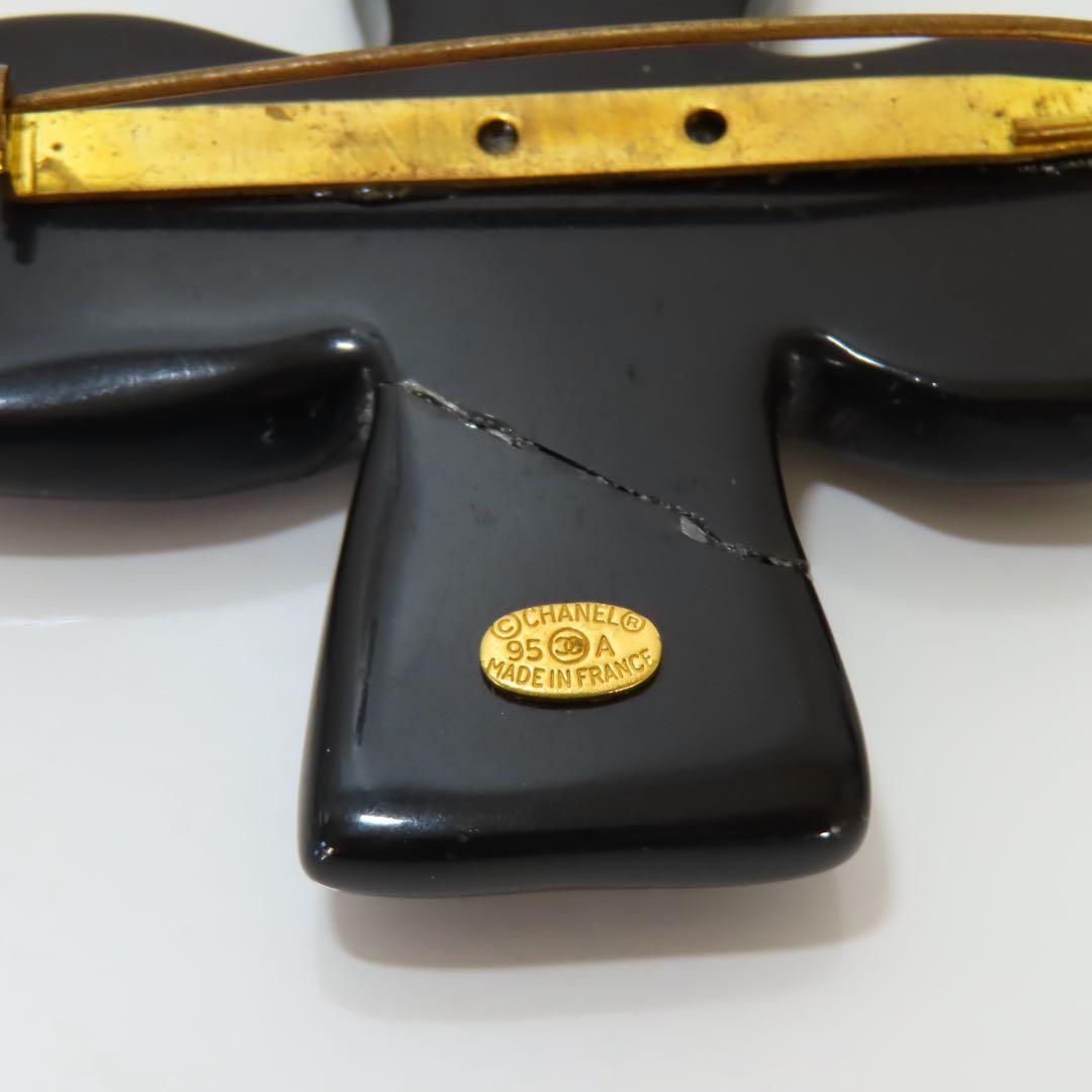 【ジャンク】シャネル 95A ココマーク ブローチ