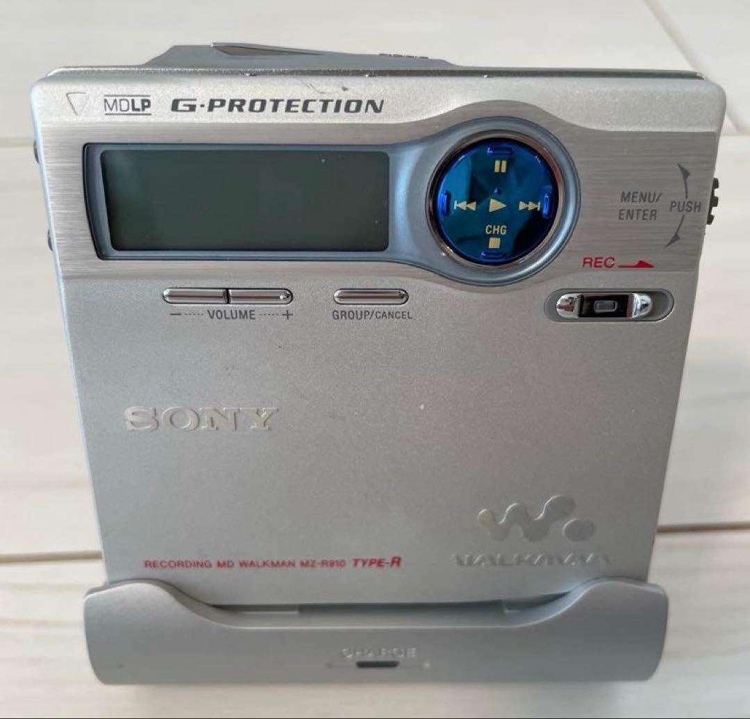 SONY ポータブルMDプレーヤー MZ-R910