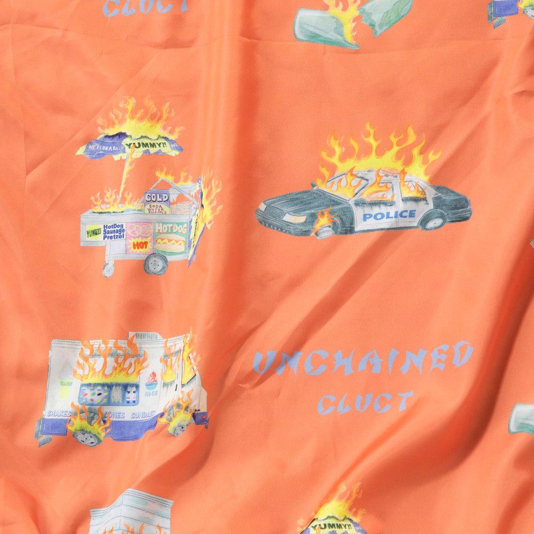 CLUCT オリーブ ボタン付きジャケット XLサイズ