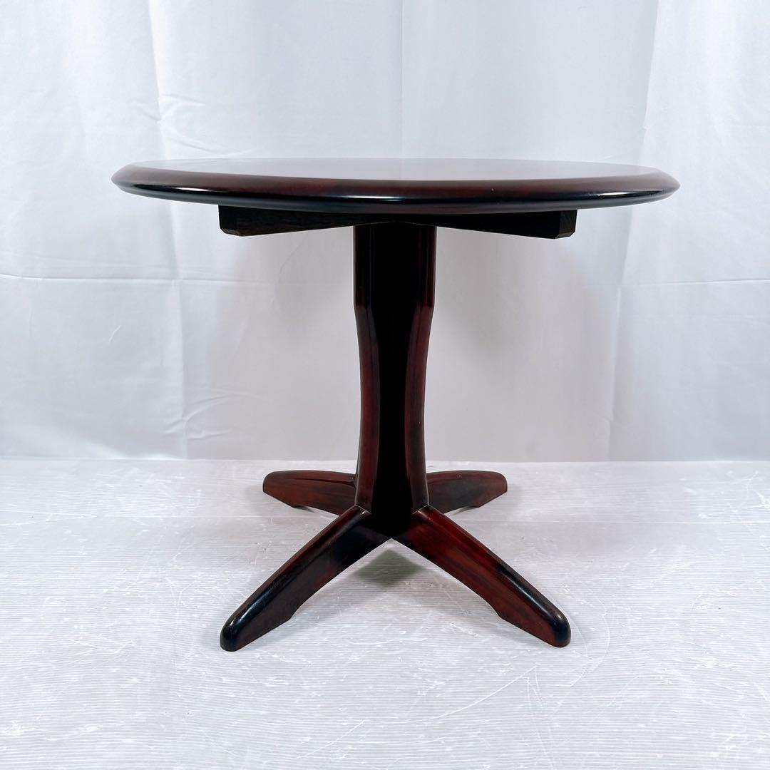 karimoku カリモク 直径60cm ローテーブル 丸テーブル ヴィンテージ