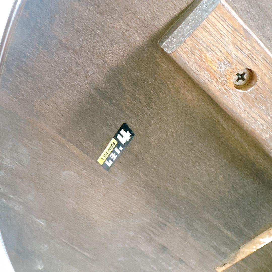 karimoku カリモク 直径60cm ローテーブル 丸テーブル ヴィンテージ