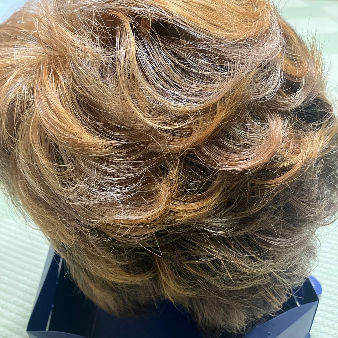 クリップ付き ウィッグ ブラウン系 タグあり 中古