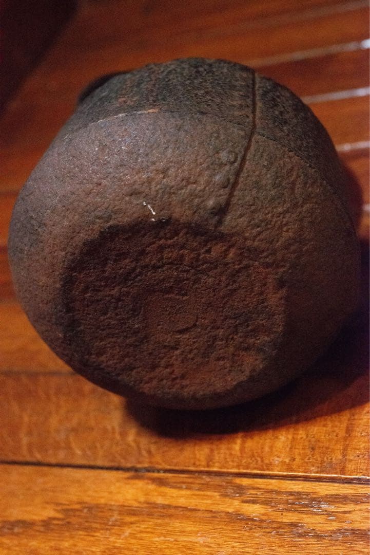 骨董○鉄瓶○銅蓋 | 大正昭和-20世紀頃 | 鉄製 | 茶器【美術】【中古】